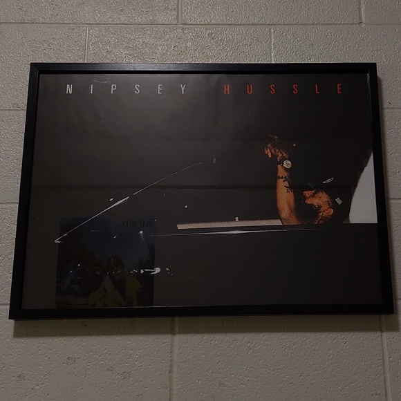 Nipsey Hussle Framed Poster - Picture 2 of 5